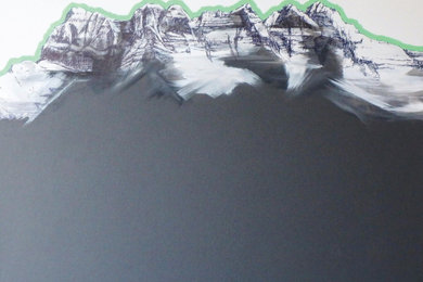 Peinture montagne