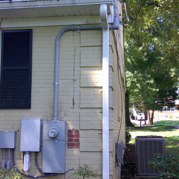 Fire damage repairs, electrical meter and panel replacement