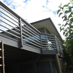 Aluminum pipe railing - Outdoor Products