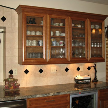 Wine Lover's Cherrywood Kitchen