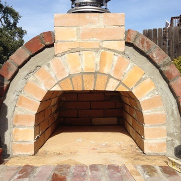 The Lyford Family Wood Fired Brick Pizza Oven in California