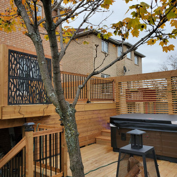 Multi-Level Deck with Spa