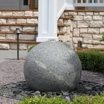 Aqua Bella Granite Sphere Fountain