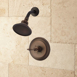 WINDOM SHOWER SET WITH CLASSIC LEVER HANDLE - Tub And Shower Faucet Sets
