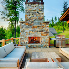 outdoor kitchens