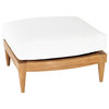 OASIQ Limited 200 Ottoman With Canvas Natural Cushions