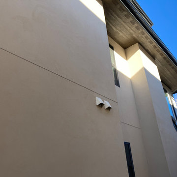 Modern Mixed Material Boulder