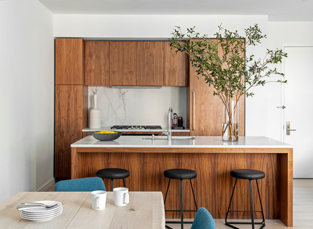 Contemporary Kitchen by Handin Browne Designs