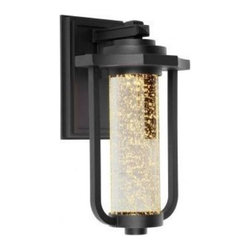 Artcraft Lighting - Artcraft Lighting North Star Collection AC9012BK Wall Lantern 1-Light - Wall Sconces