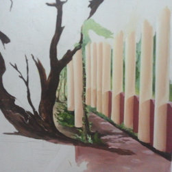 Mural. "Greek paysage" - Products