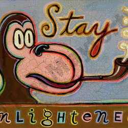 Stay Enlightened - Limited Edition Humorous Print - Fine Art Prints