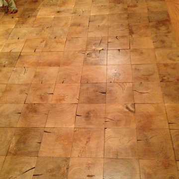 Red Oak Flooring in Barn Conversion