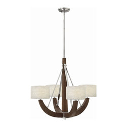 Fredrick Ramond Cameron 4-Light Mini Chandelier in Polished Chrome Finish - Chandeliers