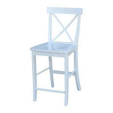 International Concepts - Shannon X-Back Counter Stool - Bar Stools and Counter Stools