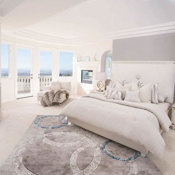 Glimmering Heights Bedroom Set by Michael Amini