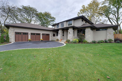 Example of a garage design in Chicago