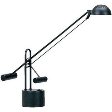 Black Desk Lamp From The Halotech Collection
