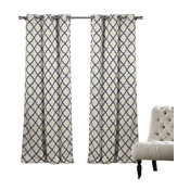 Chrysteena Blackout365 Grommet Pair Panel, Set of 2, Navy