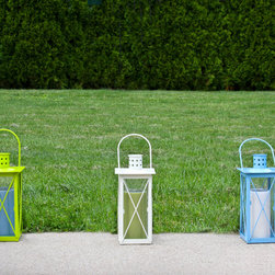 Colorful Sleek Lanterns - Candleholders