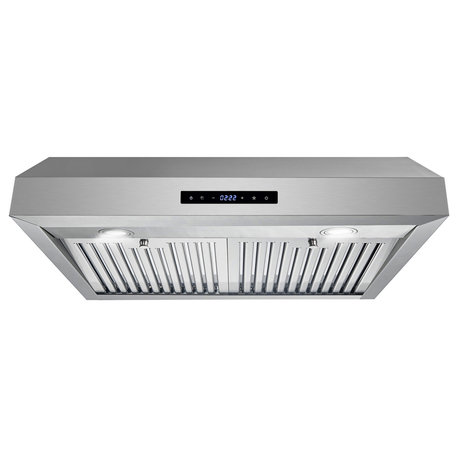 Cosmo Under-Cabinet Modern Range Hood Stainless Steel
