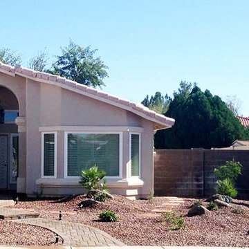 Front Yard Desert Landscape Redesign