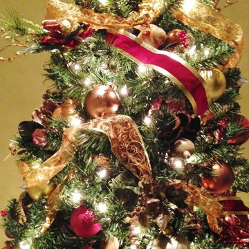 Interior Designer's Home dressed for the Holidays