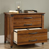 Sauder Carson Forge Engineered Wood Lateral File Cabinet in Washington Cherry