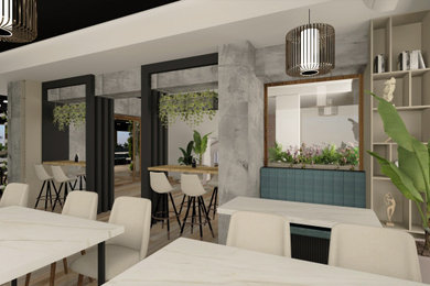 3D visualization/redesign of lounge bar – Hotel Panorama, Delchevo