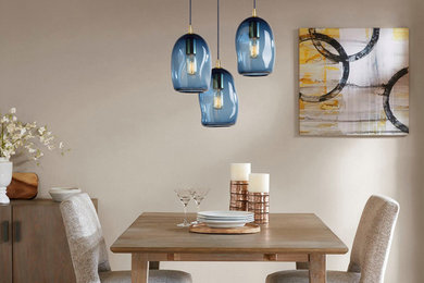 Inspiration for a contemporary dining room remodel in Portland