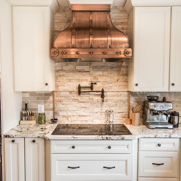 Traditional Two Toned Kitchen