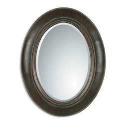 www.essentialsinside.com:tivona oval wall mirror - Wall Mirrors