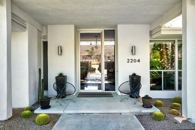 Inspiration for a 1950s entryway remodel in Other