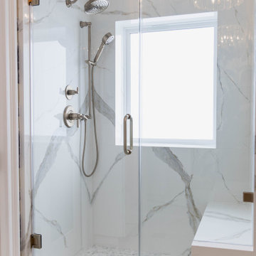 The Galveston Historic Transitional Home Remodel & Interior Design - Master Bath