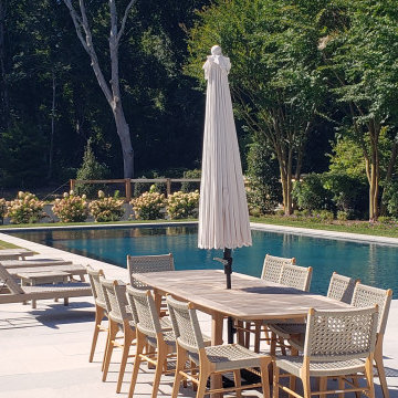 A TENNIS SLAM OUTDOOR KITCHEN IN EAST HAMPTON, NY