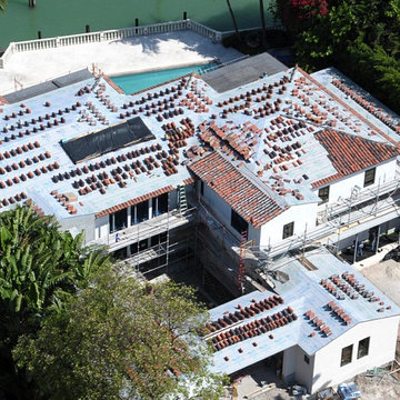 D. Wade Artezanos Hybrid Clay Barrel Tile Roof with "Invisible" Solar Thermal