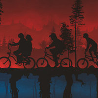 Netflix Stranger Things The Upside Down Mural - Contemporary