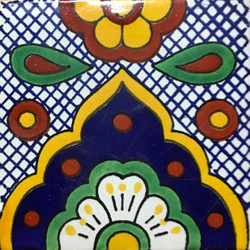 Talavera Tiles - Hand Painted 4" x 4"
