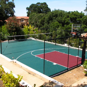 SnapSports® Residential Backyard Multi-Court - Northern California