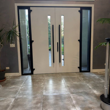 Double doors Dekton 0163 Ardesia Nero
