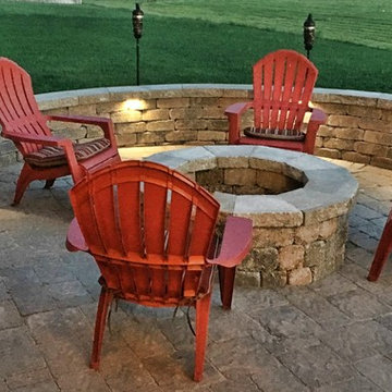 Kansas City Firepit and Paver Patio