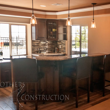 Two Basement Finishing Projects in Blackstone Country Club