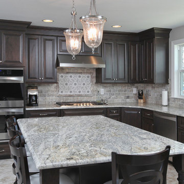 Elegant Brown Kitchen - Marlton, NJ