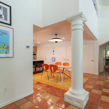 This modern home has all kinds of unique features!