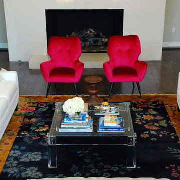 Open Spaces Entry, Dining, and Living Room