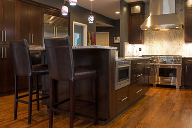 Home design - contemporary home design idea in Seattle
