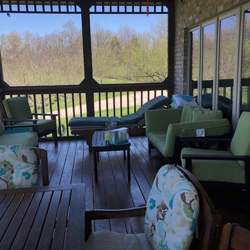 Screened Porch Makeover for Summer