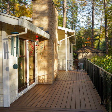 New Trex Composite Deck Installation – Grass Valley, CA