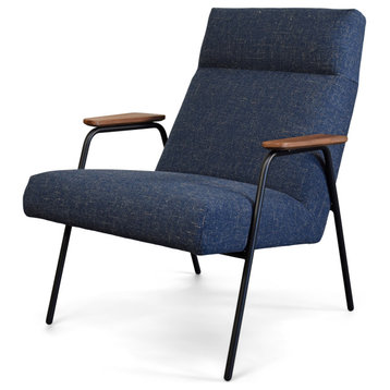 Melbourne Lounge Chair, Blue