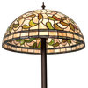 71 High Tiffany Turning Leaf Floor Lamp