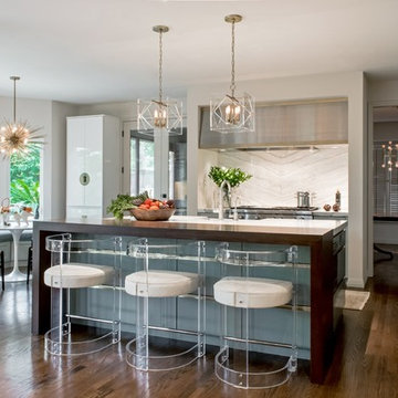 Alamo Heights Elle Decor Kitchen